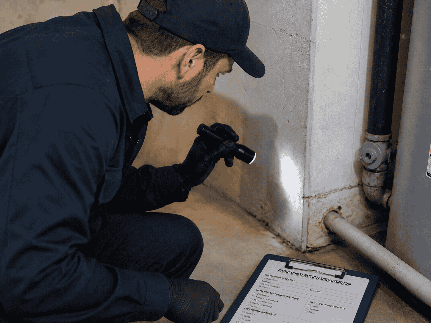Diagnostic cafards et blattes à Caen - Hexarat